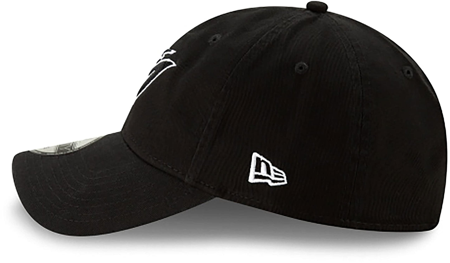 New Era Miami Marlins Black White Core Classic 9TWENTY Adjustable Strapback Hat