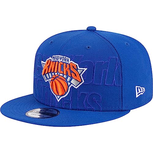 New York Knicks NBA 2023 Draft Snapback Cap Blue