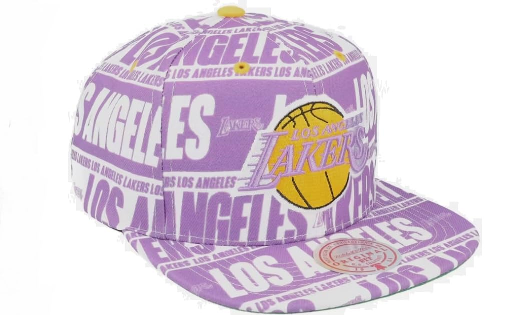 Mitchell & Ness NBA Meat Paper Snapback Hat Cap