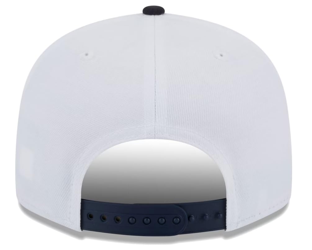 New Era 9Fifty Authentic Crest Mens Adult Snapback Hat (Boston Red Sox White/Navy)