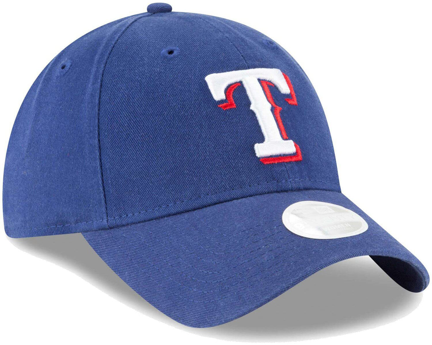 New Era Women's MLB Core Classic 9TWENTY Adjustable Hat Cap One Size Fits All (US, Alpha, One Size, Texas Rangers)