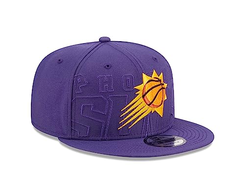 New Era Mens Draft 2023 9fifty Snapback Hat Cap (US, Alpha, One Size, Purple, Phoenix Suns)