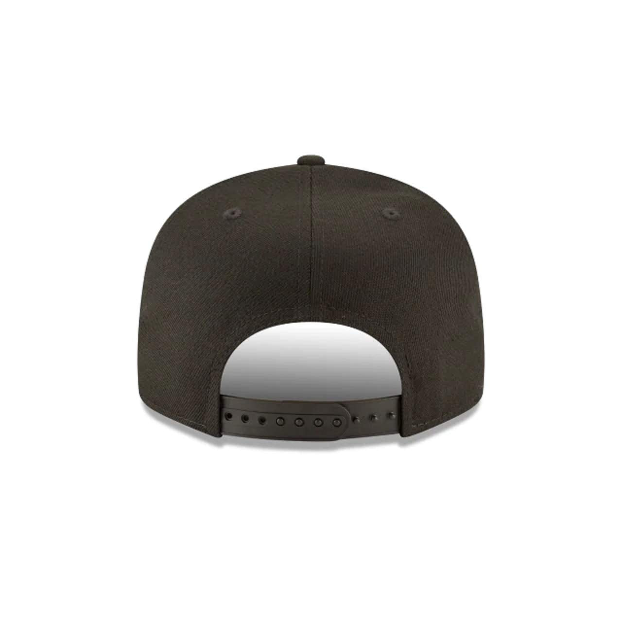 New Era mens Philladelphia Phillies Black Out Basic 9Fifty Snapback Adjustable Cap
