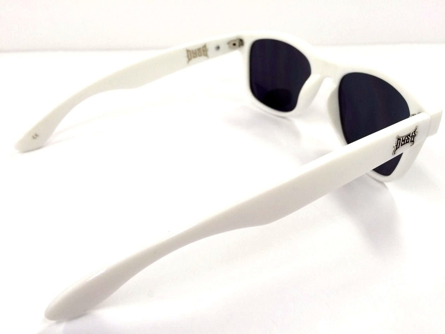 DYSE ONE Authentic Shades Johnson White Sunglasses California Lowrider Style