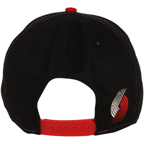 NBA New Era Portland Trail Blazers Marvel Hero 9FIFTY Snapback Hat - Black/Red
