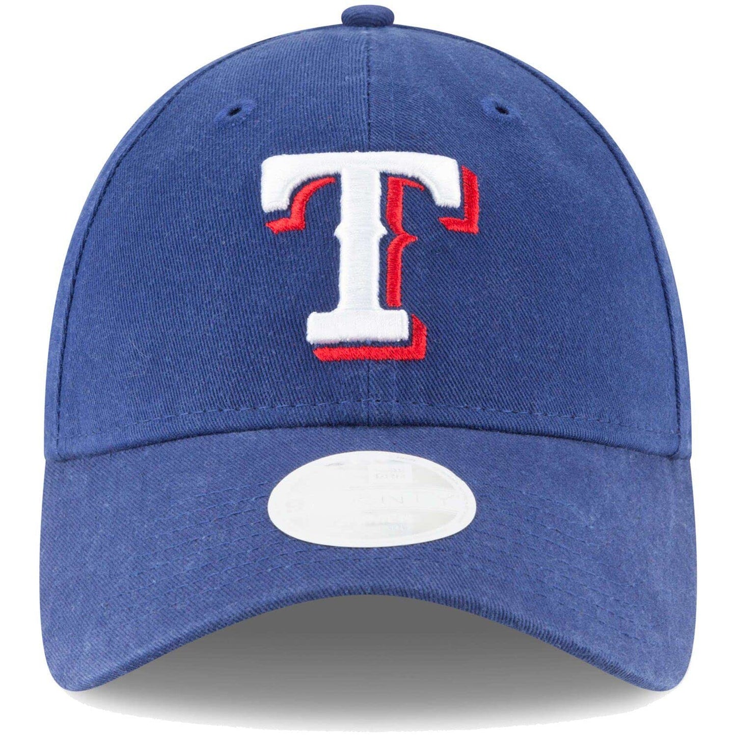 New Era Women's MLB Core Classic 9TWENTY Adjustable Hat Cap One Size Fits All (US, Alpha, One Size, Texas Rangers)