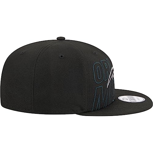New Era Mens Draft 2023 9fifty Snapback Hat Cap (US, Alpha, One Size, Black, Orlando Magic)