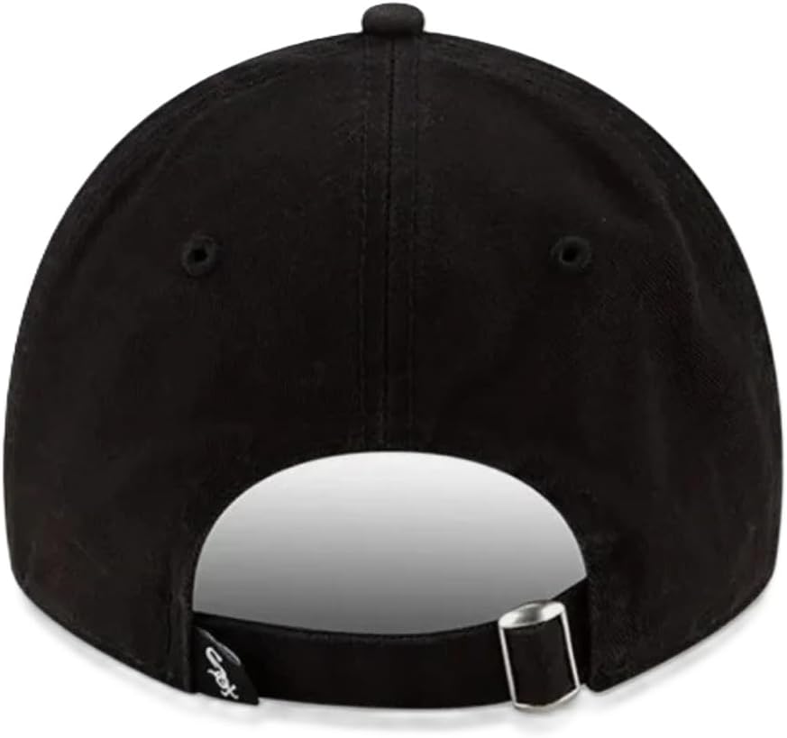 Adjustable Black Chicago White Sox 9TWENTY Cap by New Era
