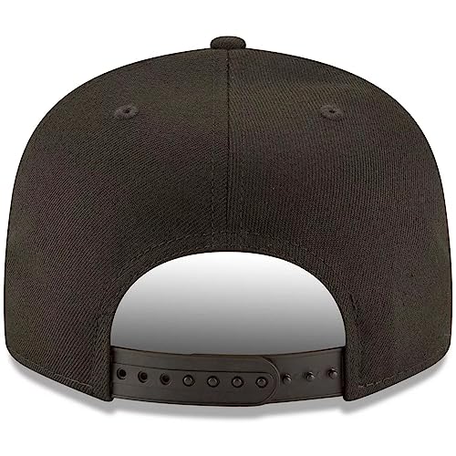 New Era MLB 9FIFTY Black Adjustable Snapback Hat Cap One Size Fits All