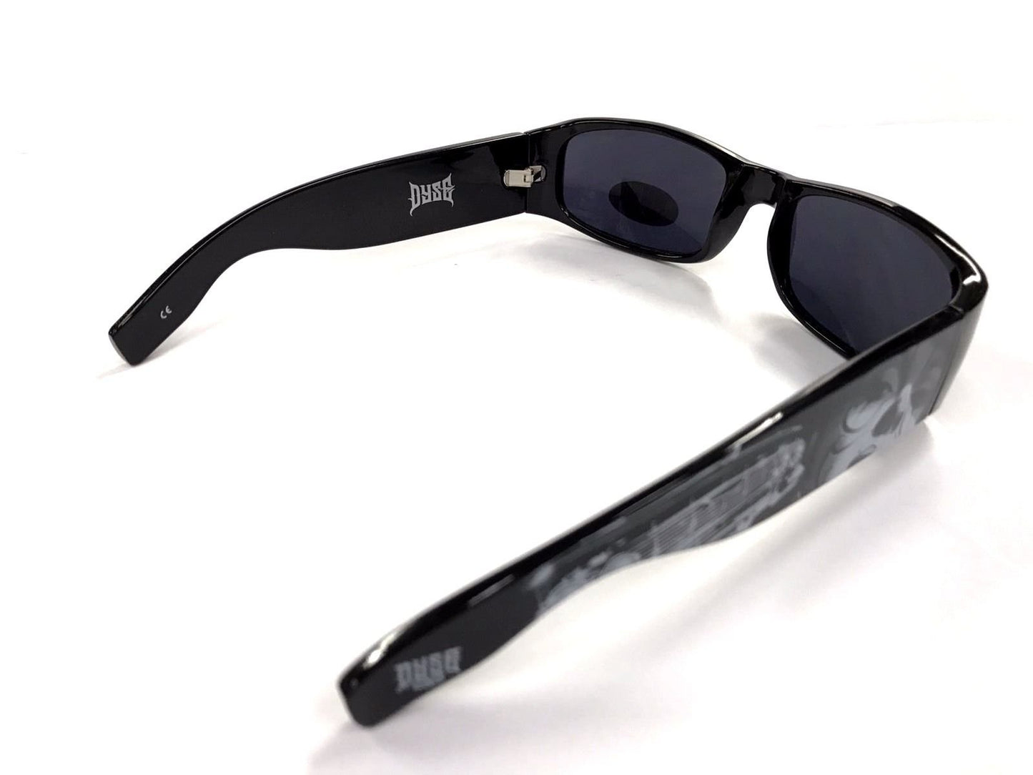 DYSE ONE Authentic Shades Barrio Impala Car Clown Black Sunglasses California Lowrider Style