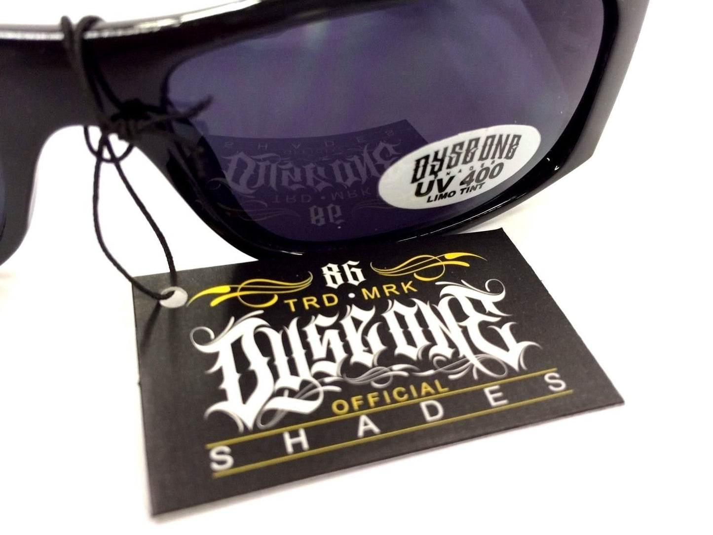 Authentic Dyse One Shades Black Lil Homie Sunglasses California Lowrider Locs Style