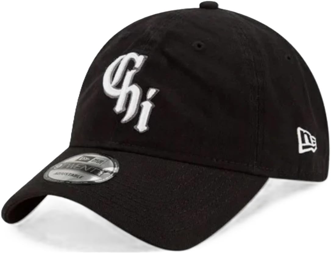 Adjustable Black Chicago White Sox 9TWENTY Cap by New Era