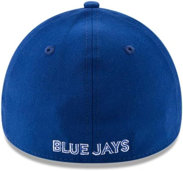 MLB Toronto Blue Jays Junior Team Classic Game 39Thirty Stretch Flex Fit Cap, Blue, Child/Youth