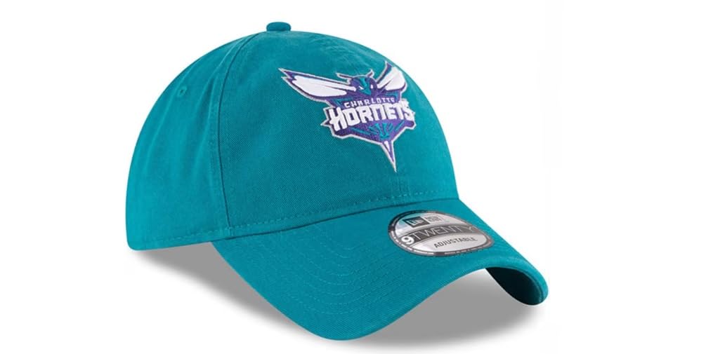 New Era Women's Charlotte Hornets CORE Classic 9TWENTY Adjustable HAT - Teal
