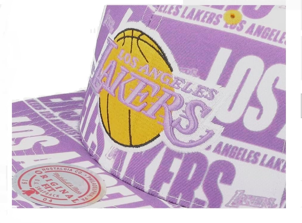 Mitchell & Ness NBA Meat Paper Snapback Hat Cap