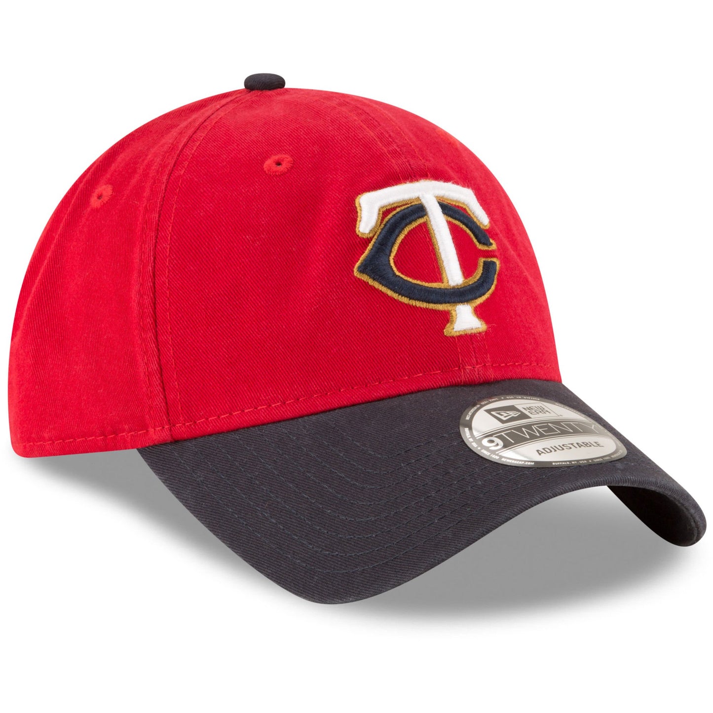 Minnesota Twins New Era Alternate 2 Replica Core Classic 9TWENTY Adjustable Hat Red/Navy