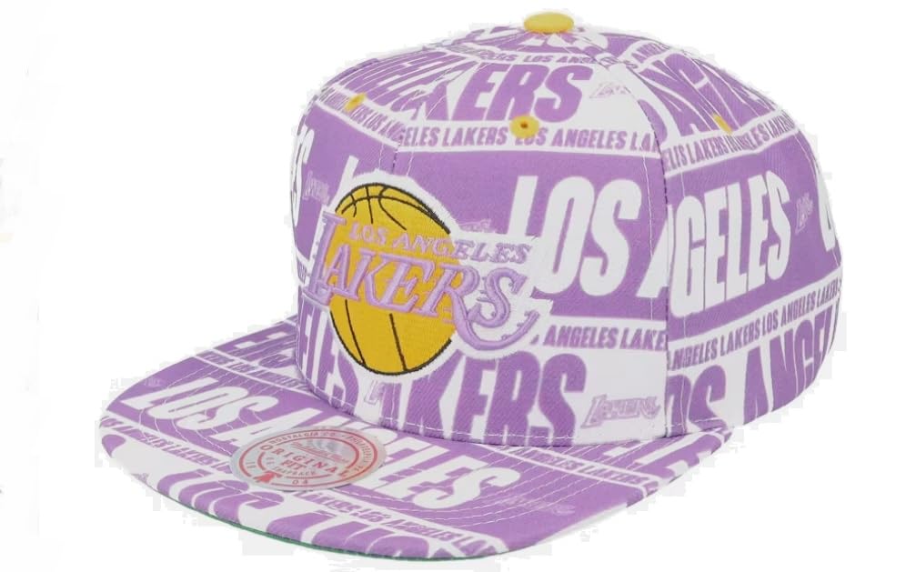 Mitchell & Ness NBA Meat Paper Snapback Hat Cap