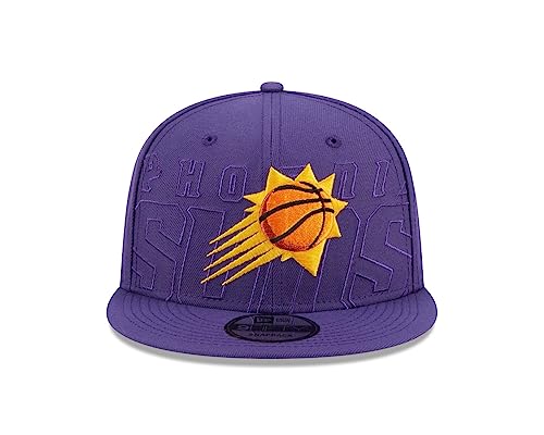 New Era Mens Draft 2023 9fifty Snapback Hat Cap (US, Alpha, One Size, Purple, Phoenix Suns)