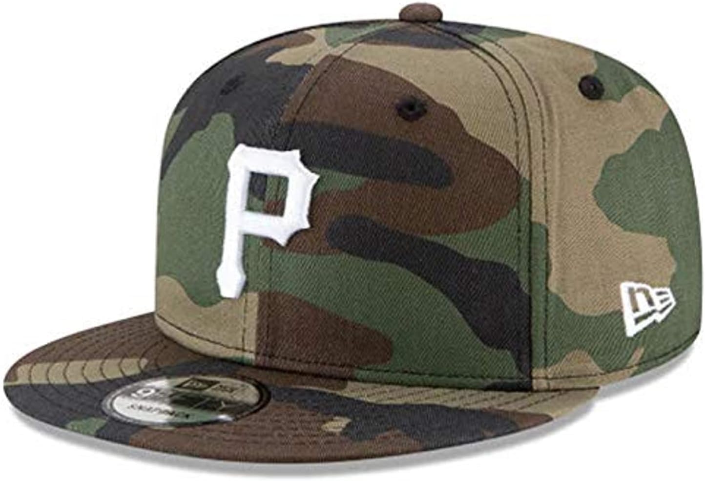 New Era Unisex-Adult MLB 9Fifty Camo Primary Logo Adjustable Snapback Hat Cap One Size Fits All
