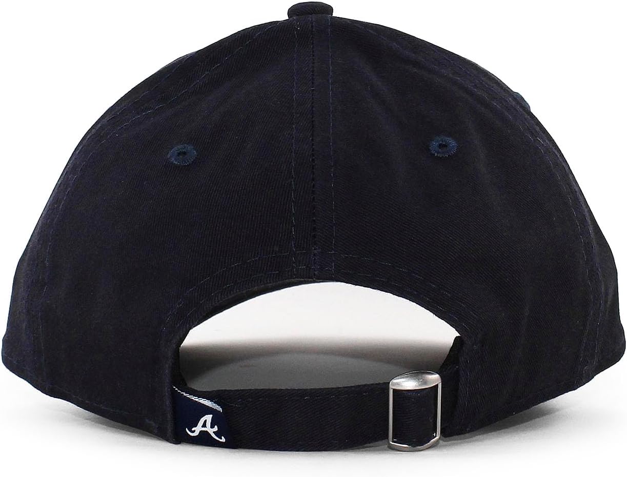 Atlanta Braves Navy Core Classic Secondary 9TWENTY Adjustable Hat