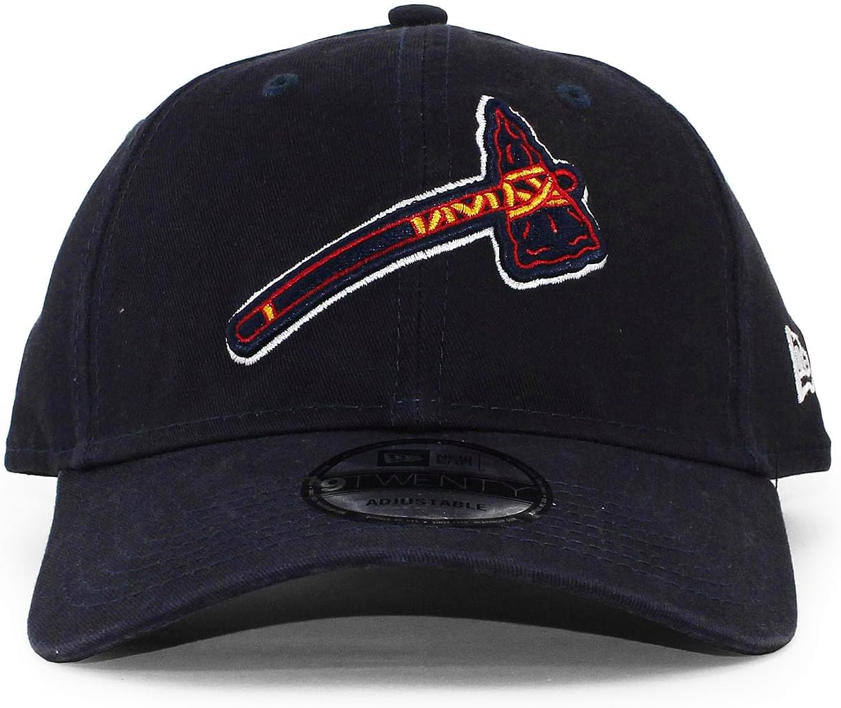 Atlanta Braves Navy Core Classic Secondary 9TWENTY Adjustable Hat