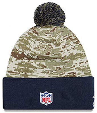 New Era Salute to Service Memrial/Veteran Day Sideline Cuffed Knit Beanie Skully Cap Hat