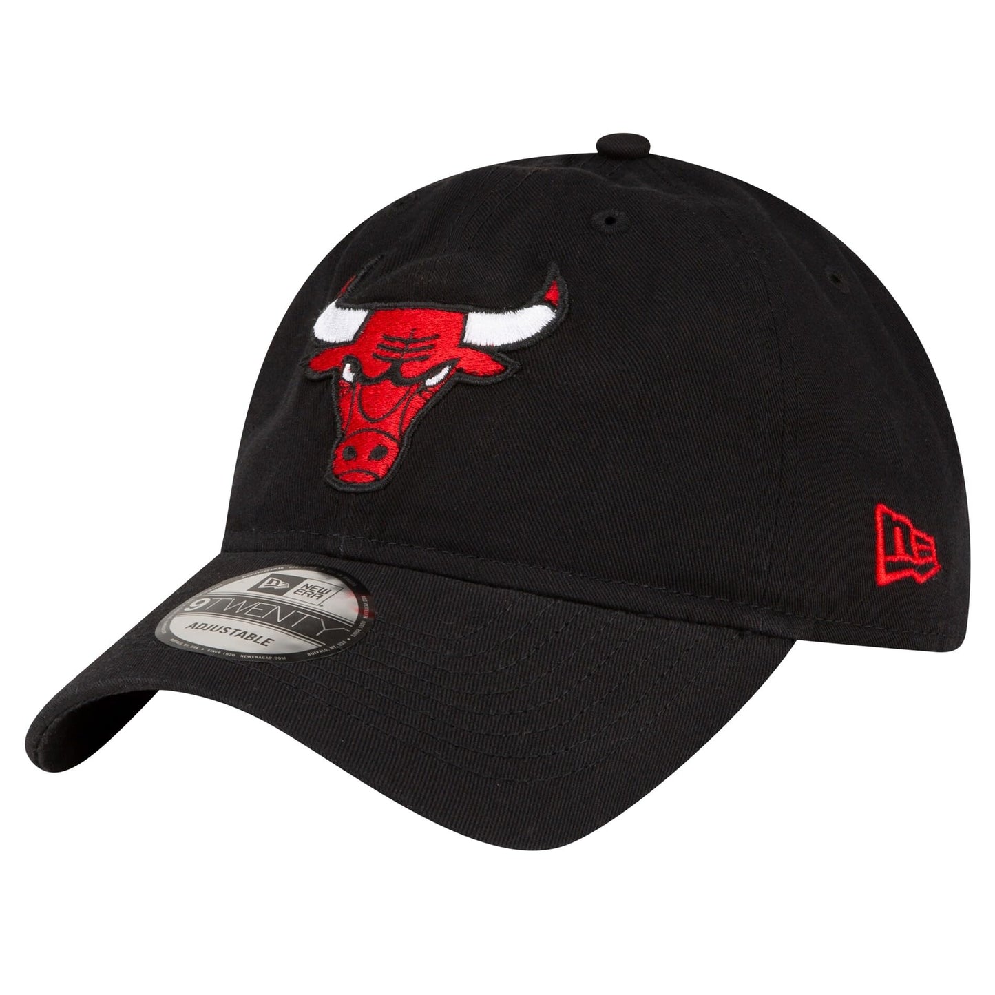 New Era Unisex-Adult NBA Core Classic 9TWENTY Basketball Black Alternate Adjustable Hat Cap One Size Fits All