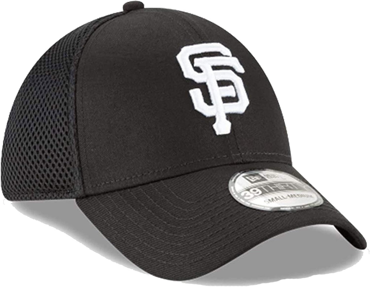 New Era Authentic San Francisco Giants Black Neo 39THIRTY Flex Hat (M/L) - M/L