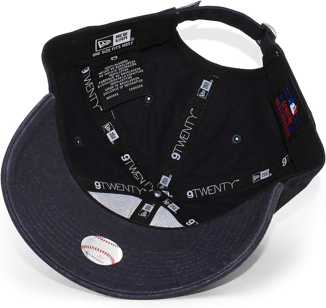 Atlanta Braves Navy Core Classic Secondary 9TWENTY Adjustable Hat