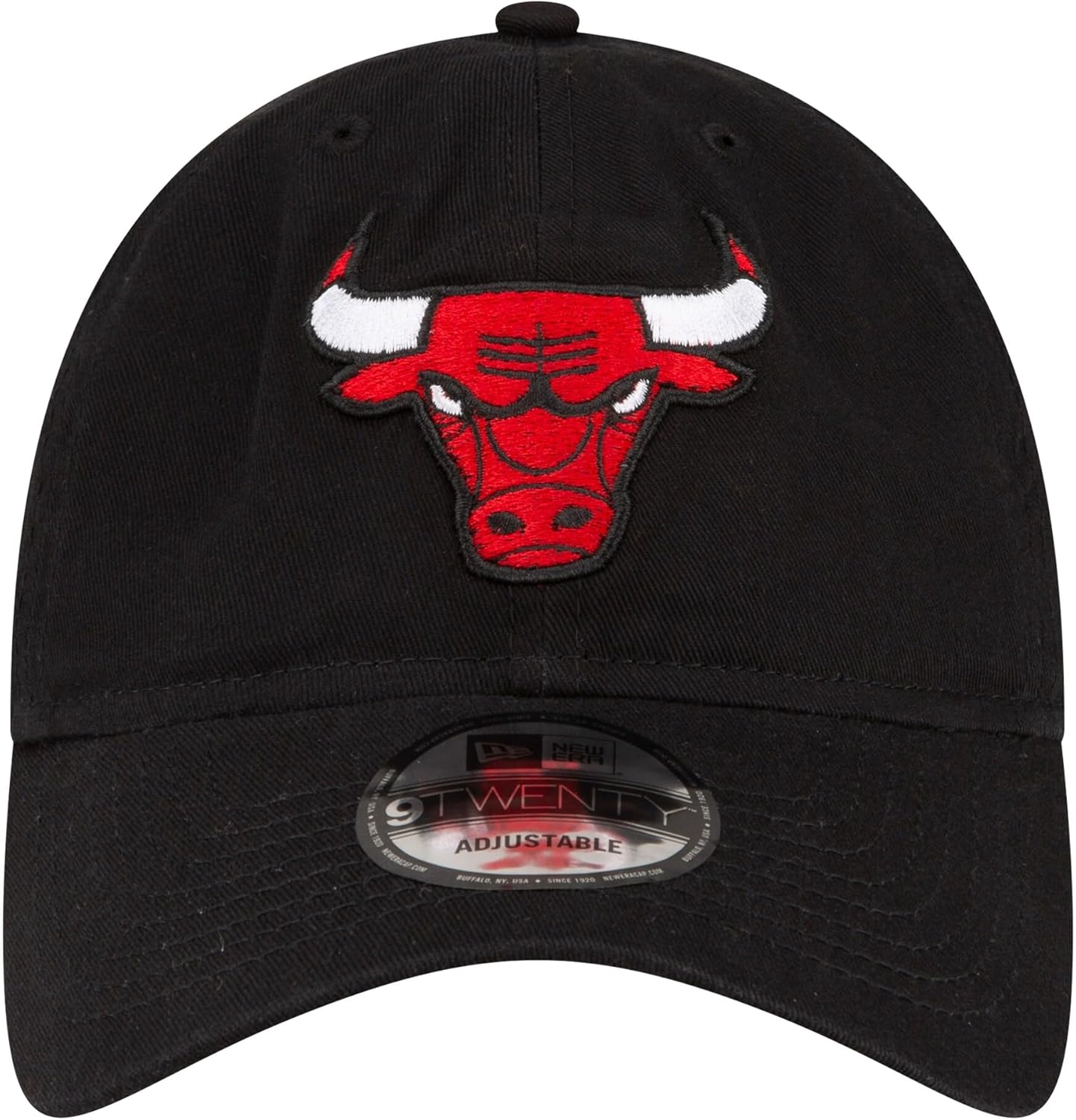 New Era Unisex-Adult NBA Core Classic 9TWENTY Basketball Black Alternate Adjustable Hat Cap One Size Fits All