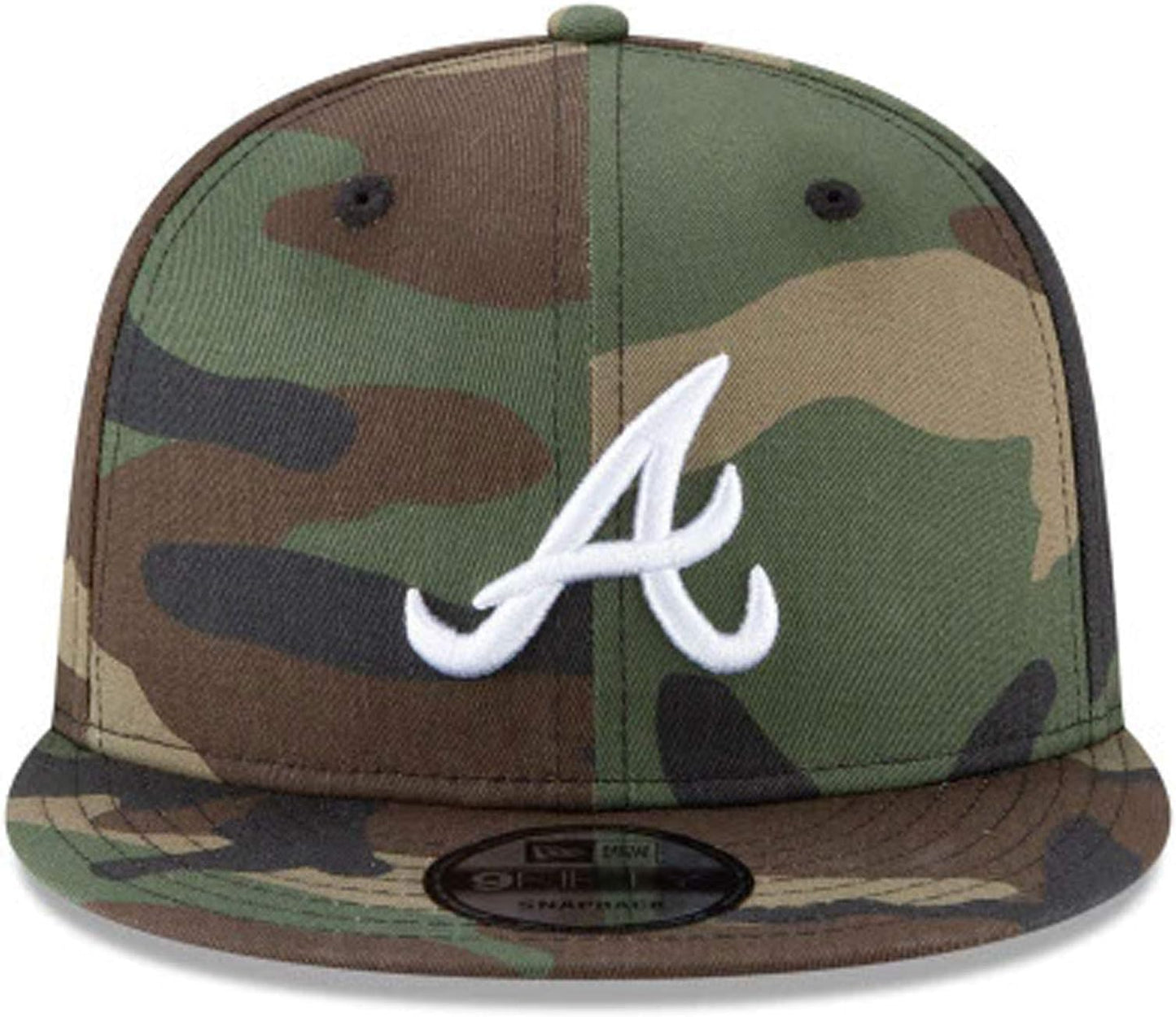 New Era Unisex-Adult MLB 9Fifty Camo Primary Logo Adjustable Snapback Hat Cap One Size Fits All