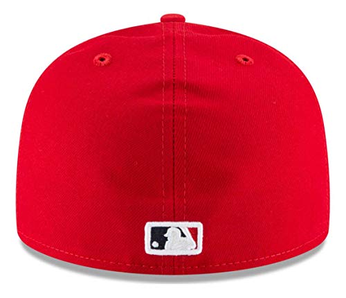 New Era Anaheim Angels Fitted 59Fifty On-Field Red Cap Hat