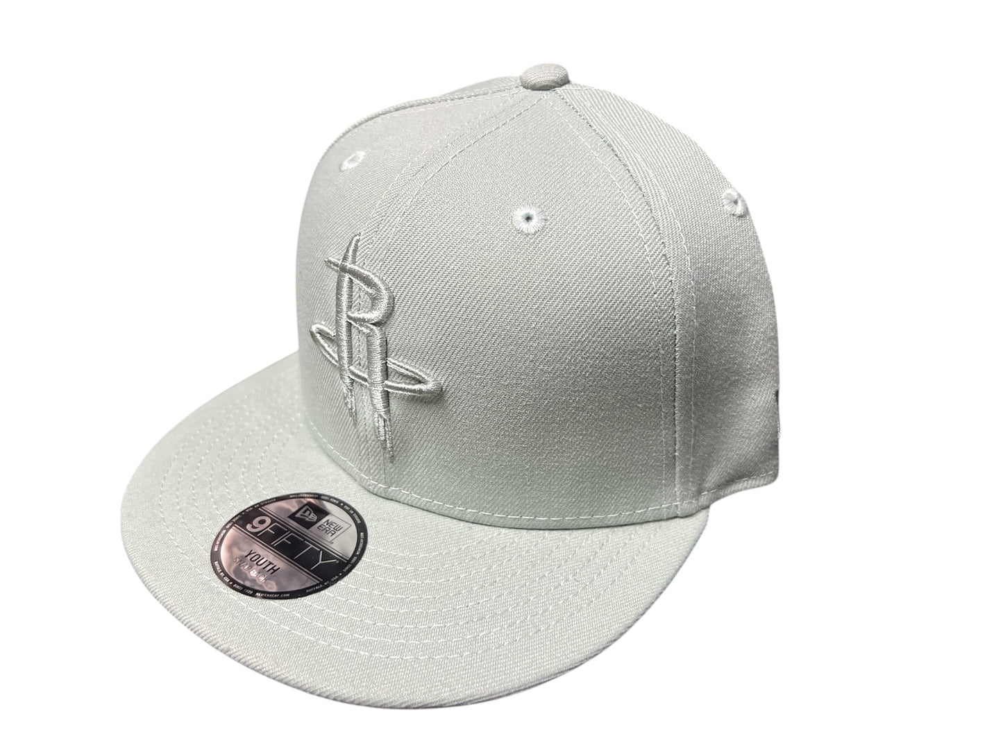 New Era Youth Boys Houston Rockets 9FIFTY Snapback Hat - Light Mint Green