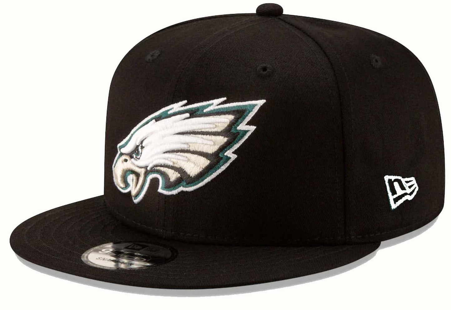 New Era 100% Authentic Exclusive Eagles 950 9FIFTY Snapback Cap Hat : One Size Fit Most (US, Alpha, One Size, Sideline Onfield) Black