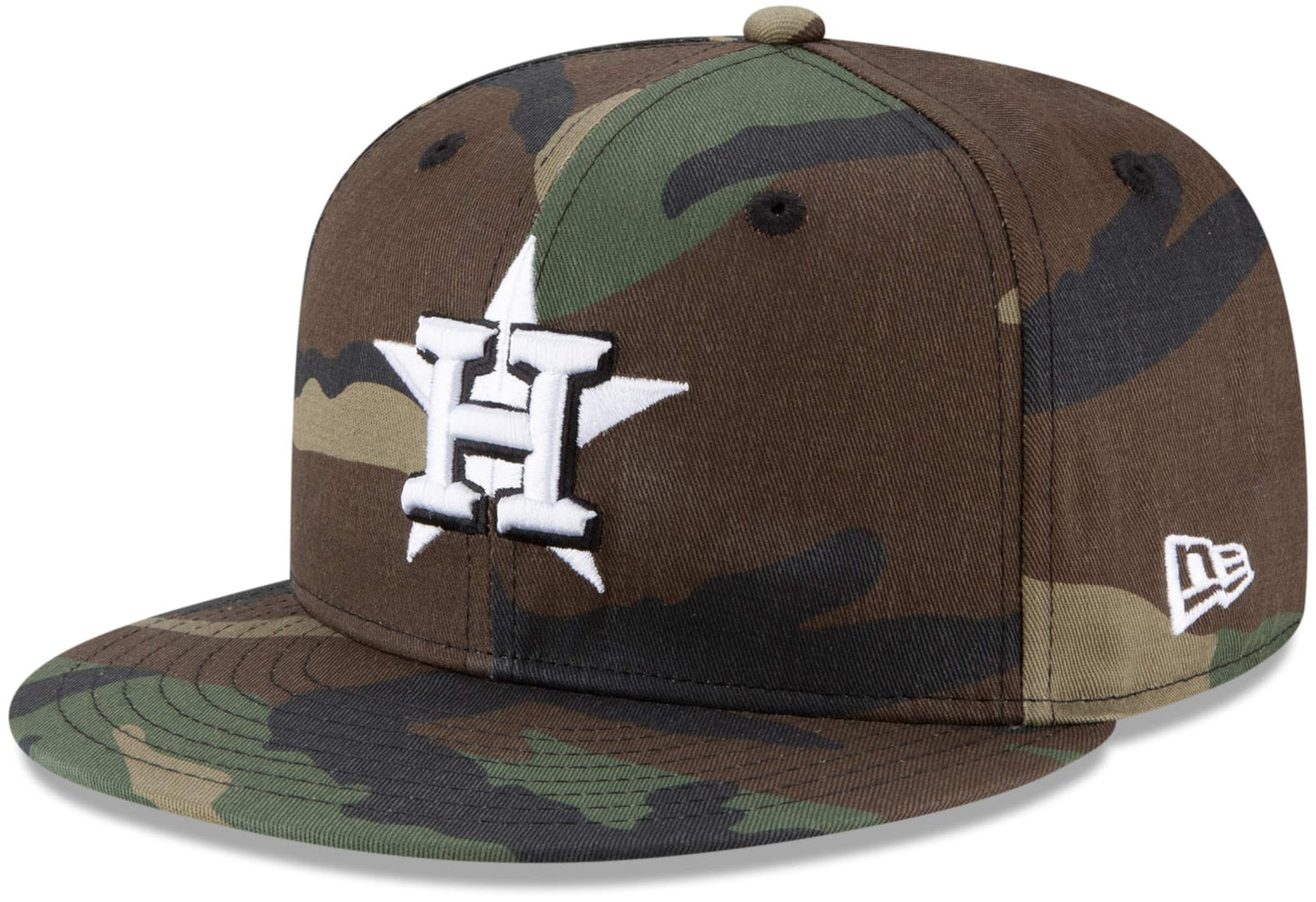 New Era Unisex-Adult MLB 9Fifty Camo Primary Logo Adjustable Snapback Hat Cap One Size Fits All