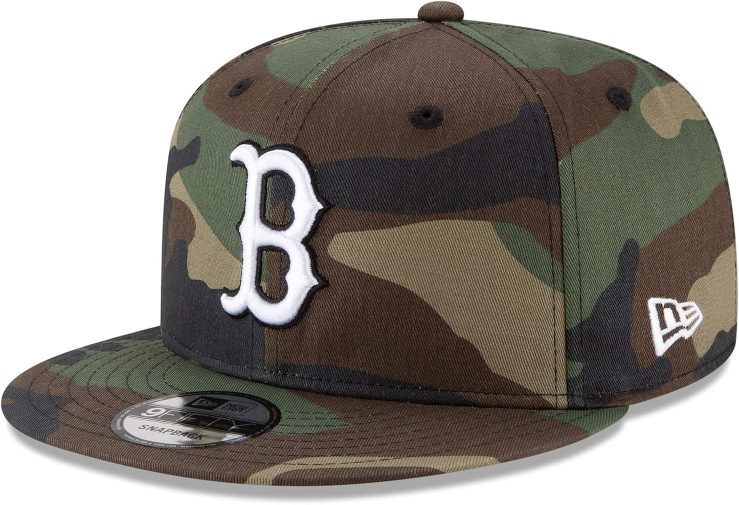 New Era Unisex-Adult MLB 9Fifty Camo Primary Logo Adjustable Snapback Hat Cap One Size Fits All