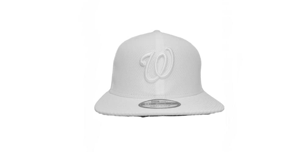 New Era Men's White Washington Nationals 9fifty 2018 All-Star American Flag Game Adjustable Snapback Hat Cap