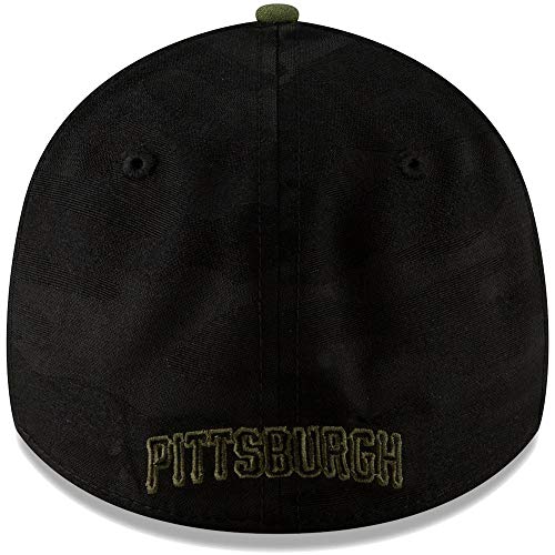 New Era Pittsburgh Pirates 2018 Memorial Day 39Thirty Flex Hat (Medium-Large)