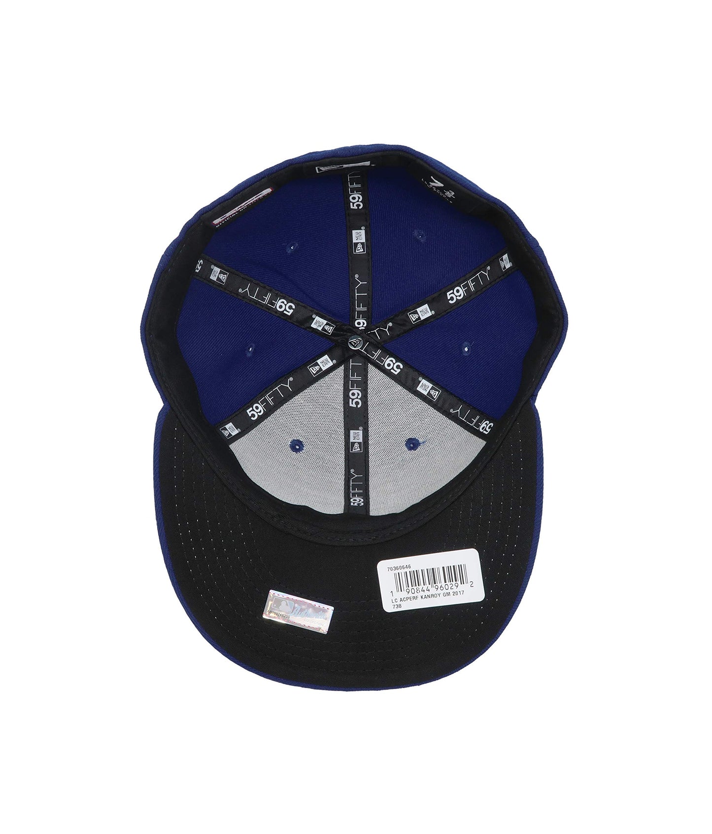 New Era Cap Co,. Inc. Men's 70360646, Blue, 7.625