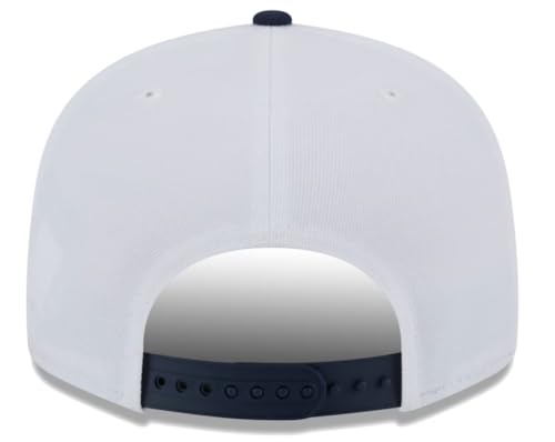 New Era 9Fifty Authentic Crest Mens Adult Snaback Hat (Detroit Tigers White/Navy)
