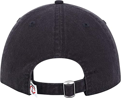 New Era MLB Core Classic 9TWENTY Adjustable Hat Cap One Size Fits All (Minnesota Twins Navy)