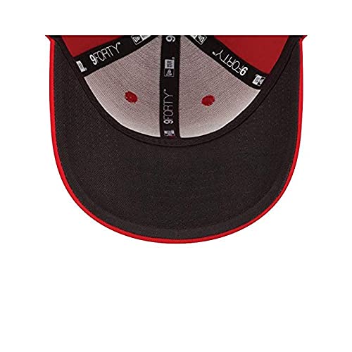 New Era Authentic 9Forty Adjustable Hat Dad Hat Velcro Closure- OSFM (49ers San Francisco Red)