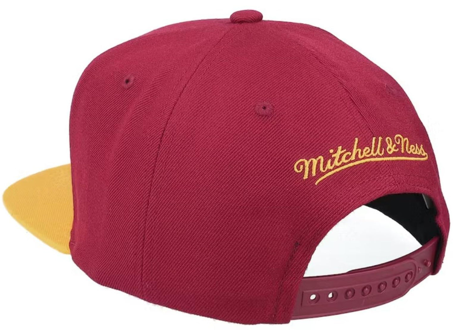 Mitchell & Ness Cleveland Cavaliers Core Basic Snapback Adjustable Hat Cap - Team Colors
