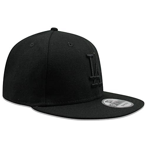 New Era 9Fifty Hat Los Angeles Dodgers Basic Black/Black Snapback Adjustable Cap