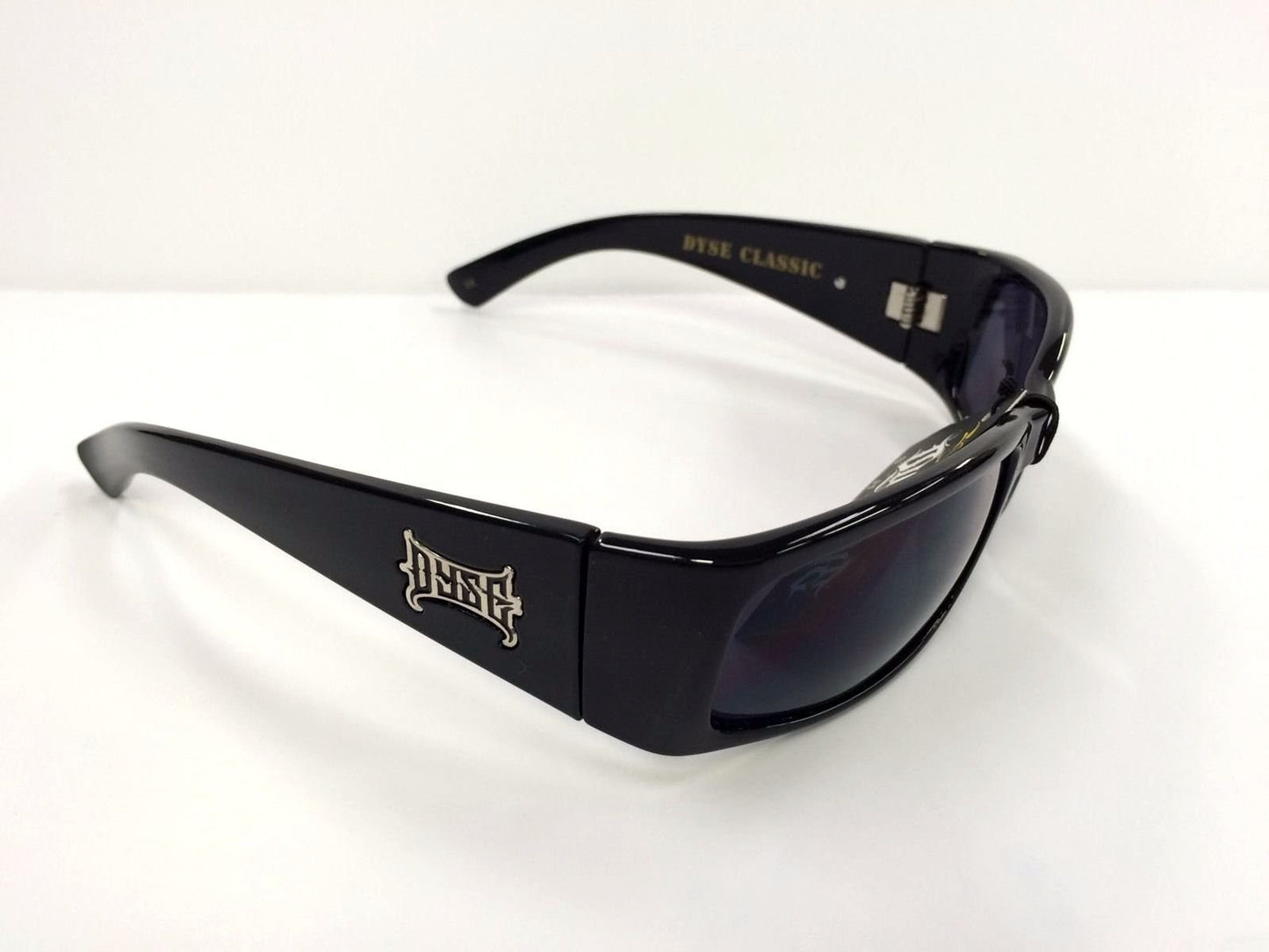 Dyse One Authentic Shades Black Classic Sunglasses California Lowrider Locs Style