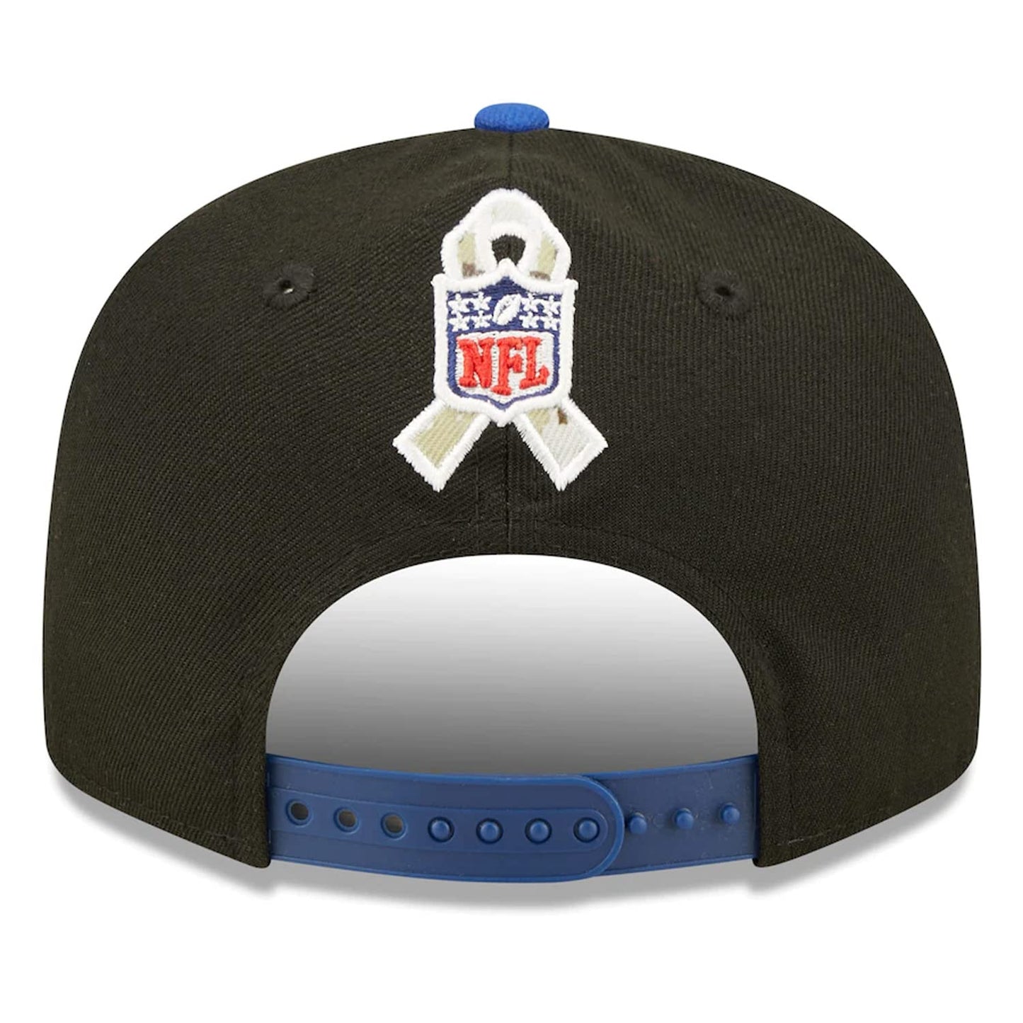 New Era Authentic Exclusive Giants New York 9Fifty Snapback/9Twenty/MVP/9Forty Adjustable Hat - OSFM (Salute to Service 2022) Black