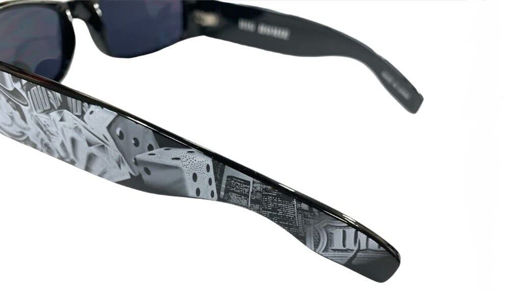 DYSE ONE Authentic Shades Money Diamonds Black Sunglasses California Lowrider Locs Style
