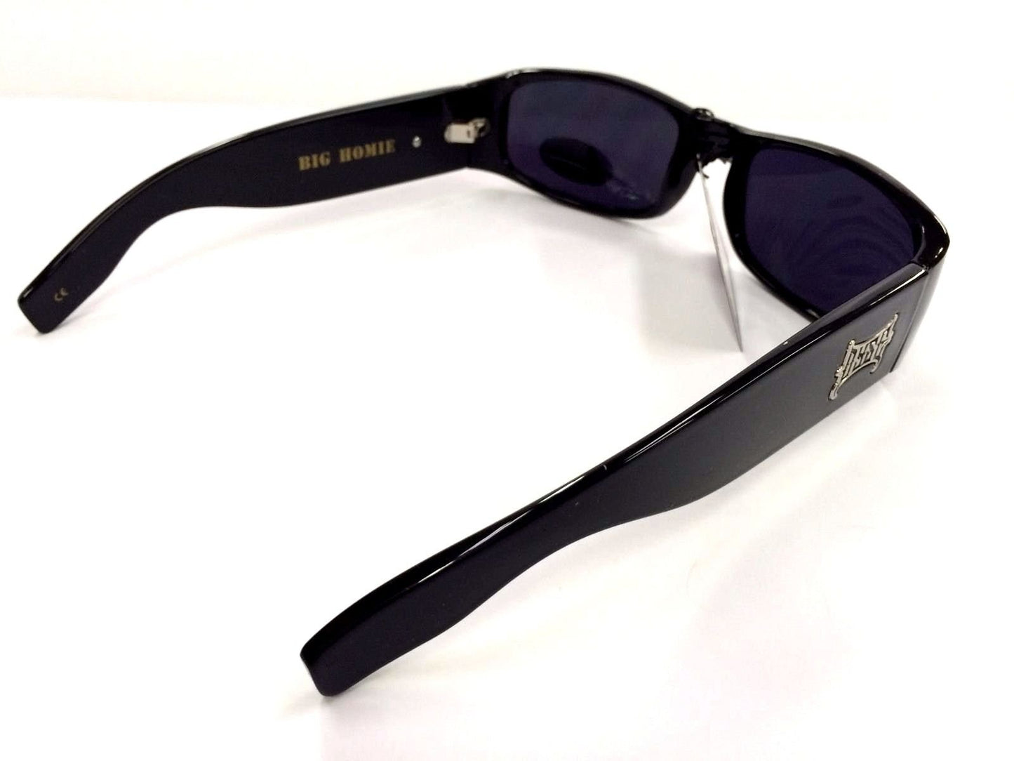 DYSE ONE Authentic Shades Black Big Homie Sunglasses California Lowrider Locs Style