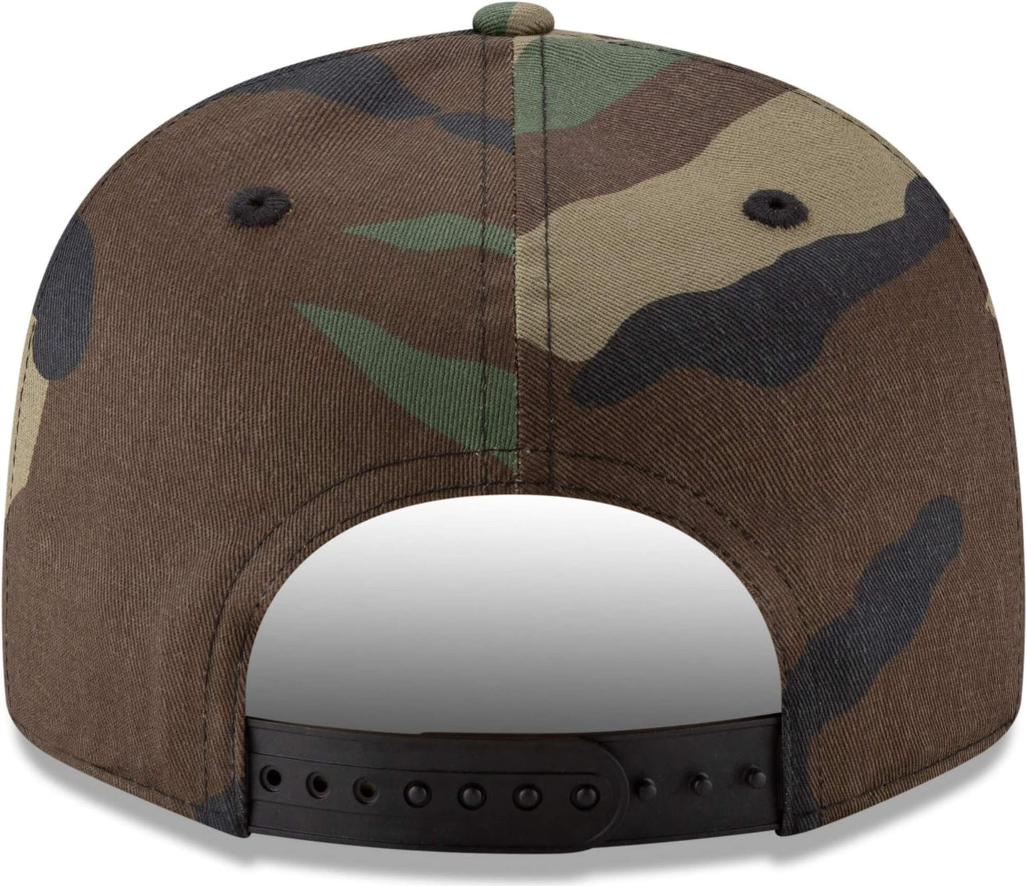 New Era Unisex-Adult MLB 9Fifty Camo Primary Logo Adjustable Snapback Hat Cap One Size Fits All