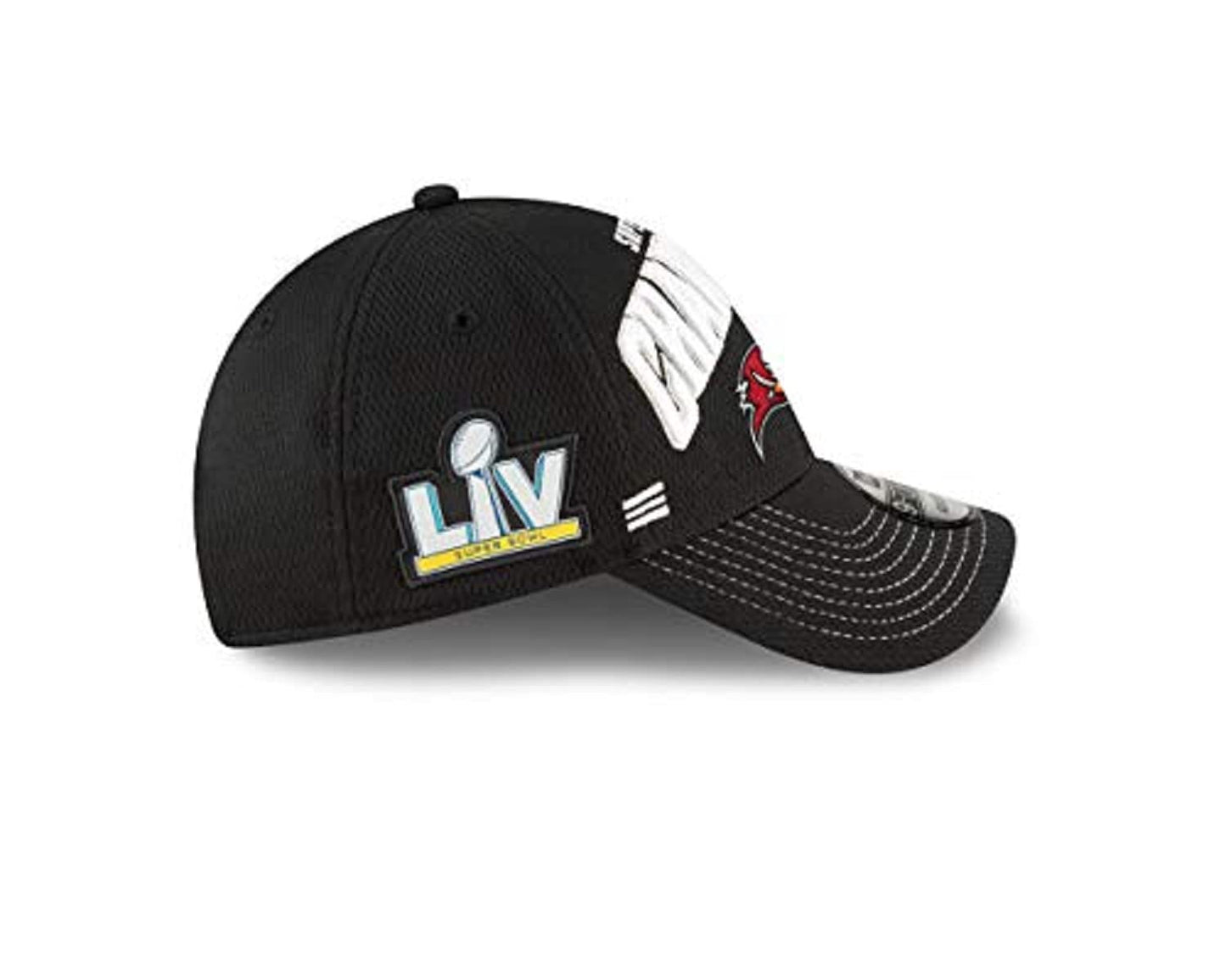 New Era 100% Authentic Exclusive Buccaneers 950 9FIFTY Snapback Cap Hat : One Size Fit Most (Super Bowl LV Championship Locker Room) Black